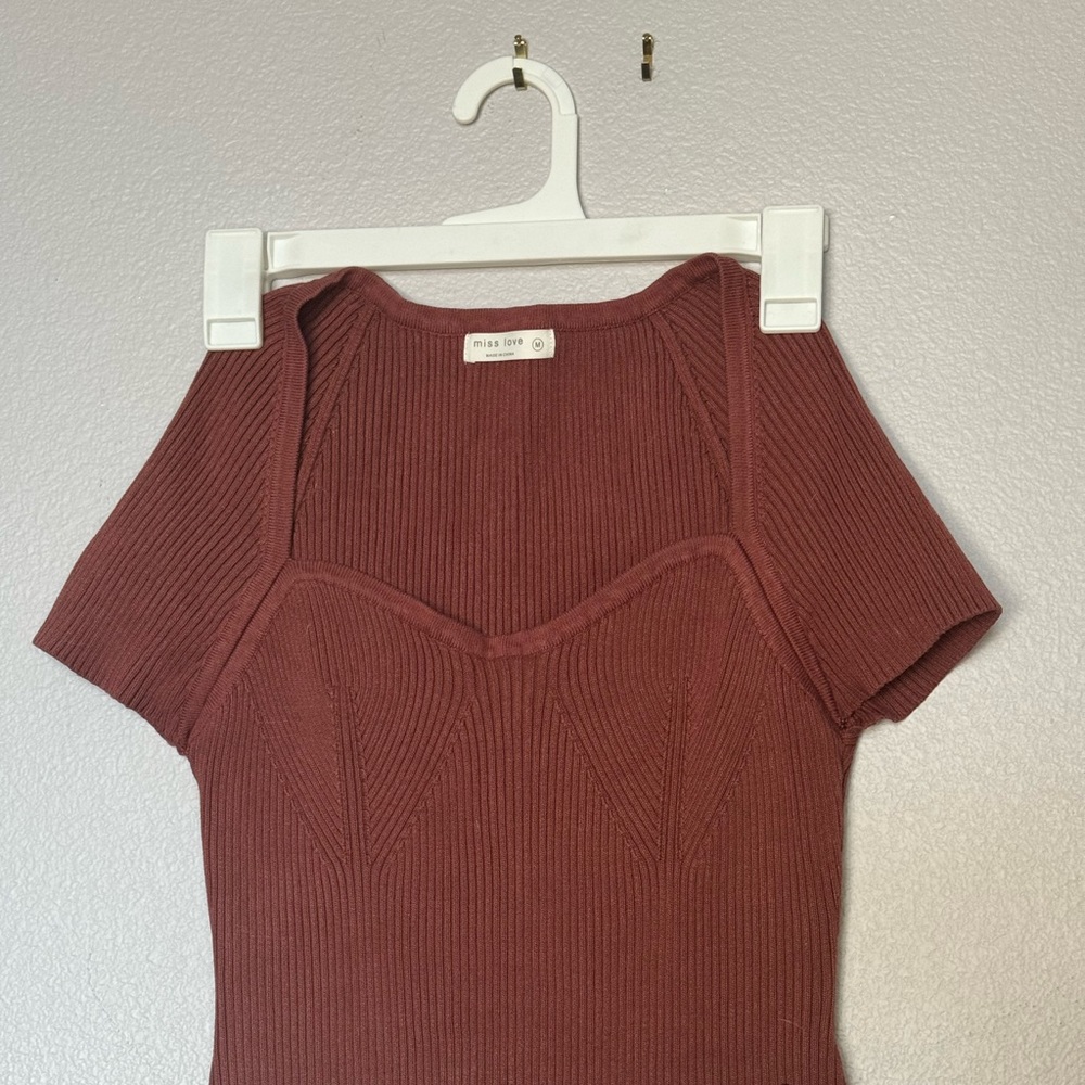 Ribbed women’s top